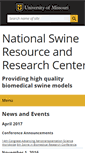 Mobile Screenshot of nsrrc.missouri.edu