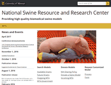 Tablet Screenshot of nsrrc.missouri.edu