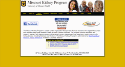 Desktop Screenshot of mokp.missouri.edu