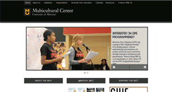 Desktop Screenshot of multiculturalcenter.missouri.edu