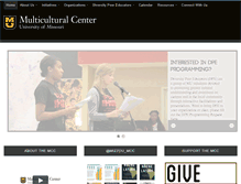 Tablet Screenshot of multiculturalcenter.missouri.edu