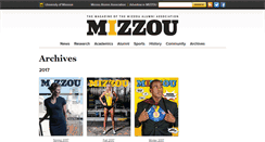 Desktop Screenshot of mizzoumag.missouri.edu