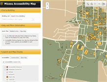 Tablet Screenshot of accessibilitymap.missouri.edu
