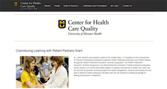 Desktop Screenshot of healthcare.missouri.edu