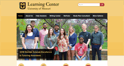 Desktop Screenshot of learningcenter.missouri.edu