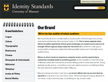 Tablet Screenshot of identity.missouri.edu