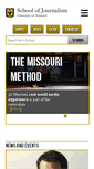 Mobile Screenshot of journalism.missouri.edu