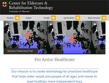 Tablet Screenshot of eldertech.missouri.edu