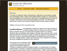 Tablet Screenshot of e-research.missouri.edu