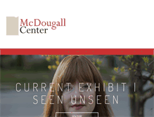 Tablet Screenshot of mcdougallcenter.missouri.edu