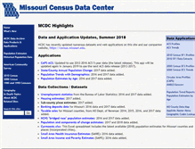 Tablet Screenshot of mcdc2.missouri.edu