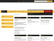 Tablet Screenshot of missouri.edu