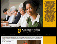 Tablet Screenshot of muconf.missouri.edu