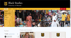 Desktop Screenshot of blackstudies.missouri.edu