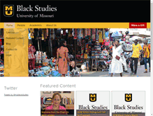 Tablet Screenshot of blackstudies.missouri.edu