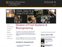 Tablet Screenshot of fsb.missouri.edu
