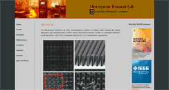 Desktop Screenshot of microsystem.missouri.edu