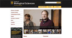 Desktop Screenshot of biology.missouri.edu