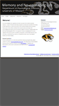 Mobile Screenshot of memoryneurolab.missouri.edu