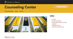 Desktop Screenshot of counseling.missouri.edu