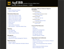 Tablet Screenshot of agebb.missouri.edu