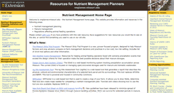 Desktop Screenshot of nmplanner.missouri.edu