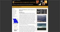 Desktop Screenshot of climate.missouri.edu