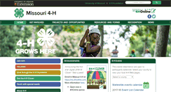 Desktop Screenshot of mo4h.missouri.edu