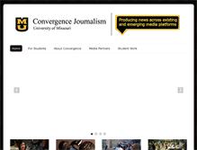 Tablet Screenshot of convergence.journalism.missouri.edu