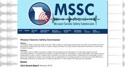 Desktop Screenshot of mssc.missouri.edu