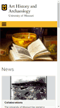 Mobile Screenshot of aha.missouri.edu