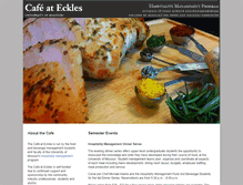 Tablet Screenshot of culinarycafe.missouri.edu