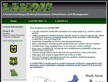 Tablet Screenshot of landis.missouri.edu