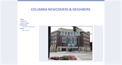 Desktop Screenshot of newcomers.columbia.missouri.org