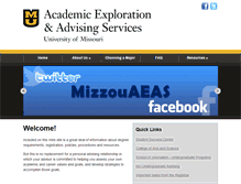 Tablet Screenshot of aeas.missouri.edu