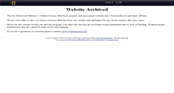 Desktop Screenshot of nclb-forum.missouri.edu