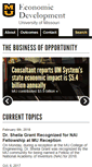 Mobile Screenshot of economicdevelopment.missouri.edu