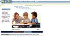 Desktop Screenshot of csmc.missouri.edu