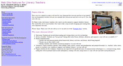 Desktop Screenshot of literacywebdesign.missouri.edu