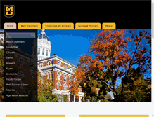 Tablet Screenshot of math.missouri.edu