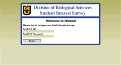 Desktop Screenshot of cornelisond.biology.missouri.edu