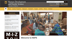 Desktop Screenshot of hdfs.missouri.edu
