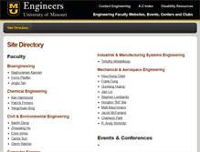 Tablet Screenshot of engineers.missouri.edu