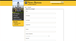 Desktop Screenshot of experts.missouri.edu