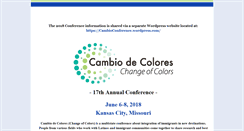 Desktop Screenshot of decolores.missouri.edu